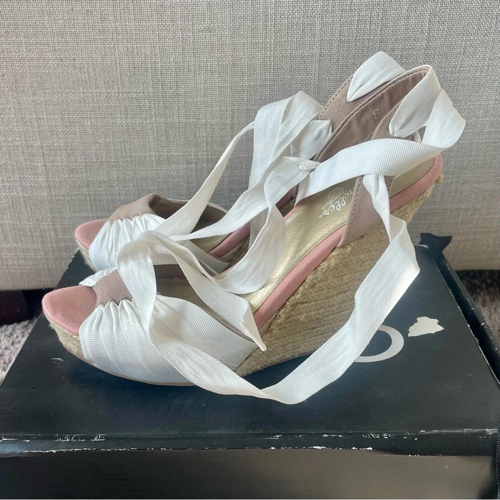 Seychelles Arden Espadrilles Wedge Sandals in White - Picture 7 of 14
